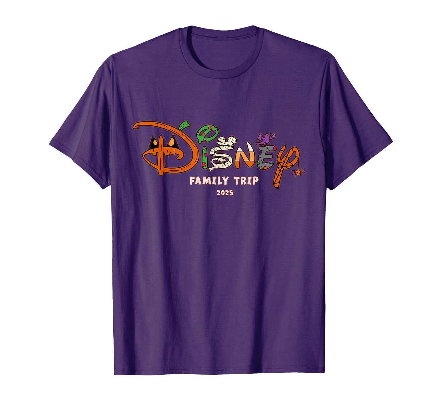 Disney Halloween Family Trip 2025 Matching Vacation T-Shirt