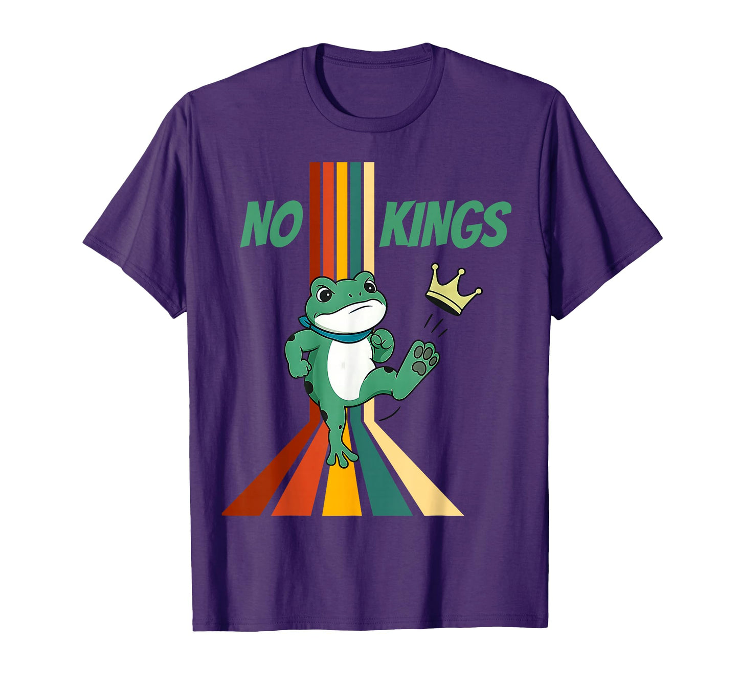 No Kings Tee Portland Frog Protest T-Shirt