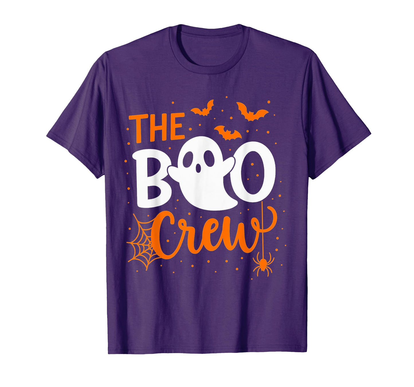 The Boo Crew Halloween Ghost Spooky Family Matching squad T-Shirt