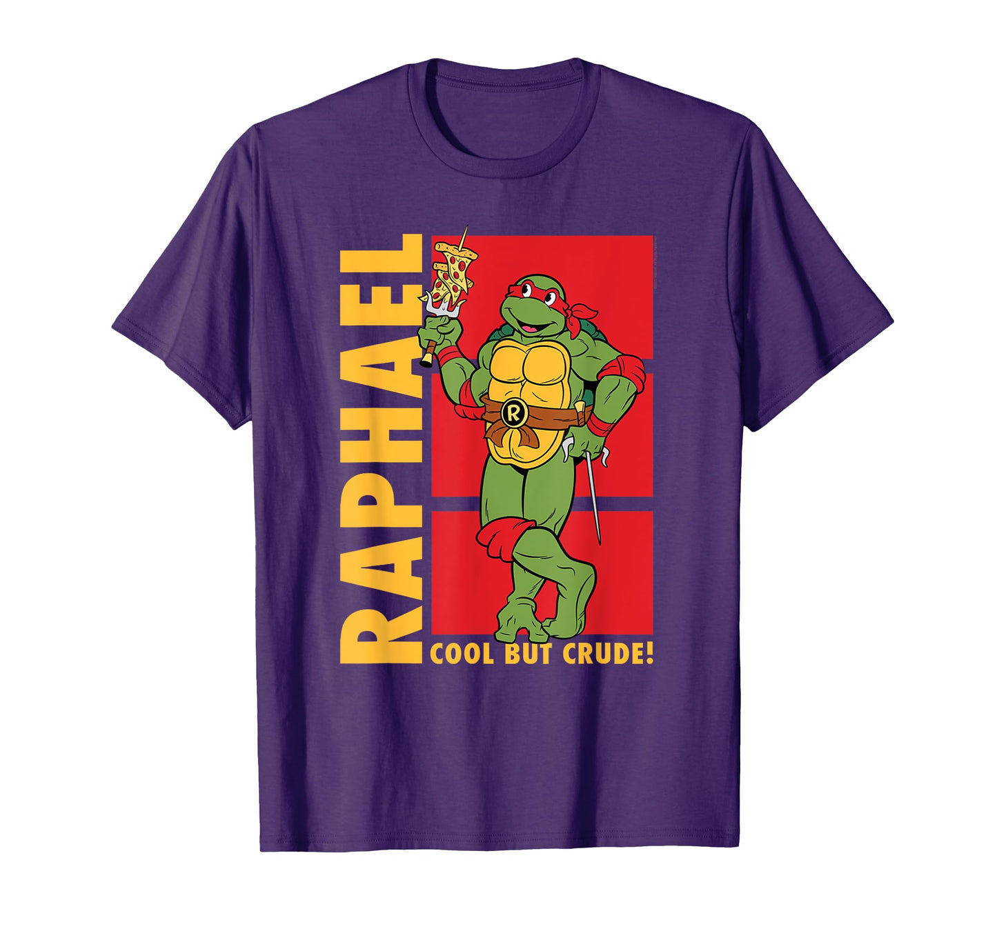Teenage Mutant Ninja Turtles Raphael Cool Retro Cartoon T-Shirt