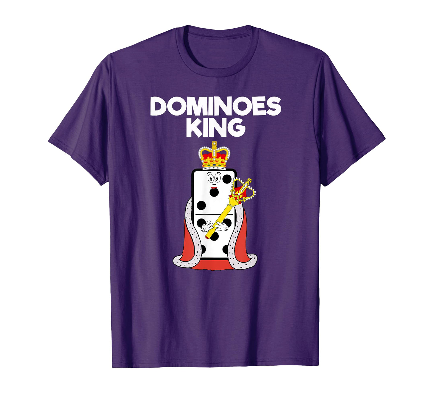 Dominoes T-Shirt - Funny Dominoes King T-Shirt