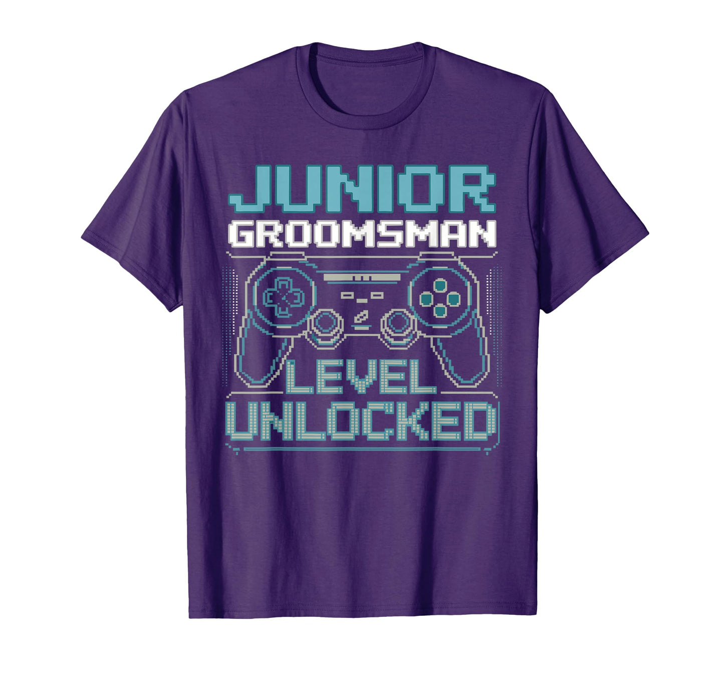 Cute Junior Groomsman Gaming Wedding Party Jr Boys T-Shirt
