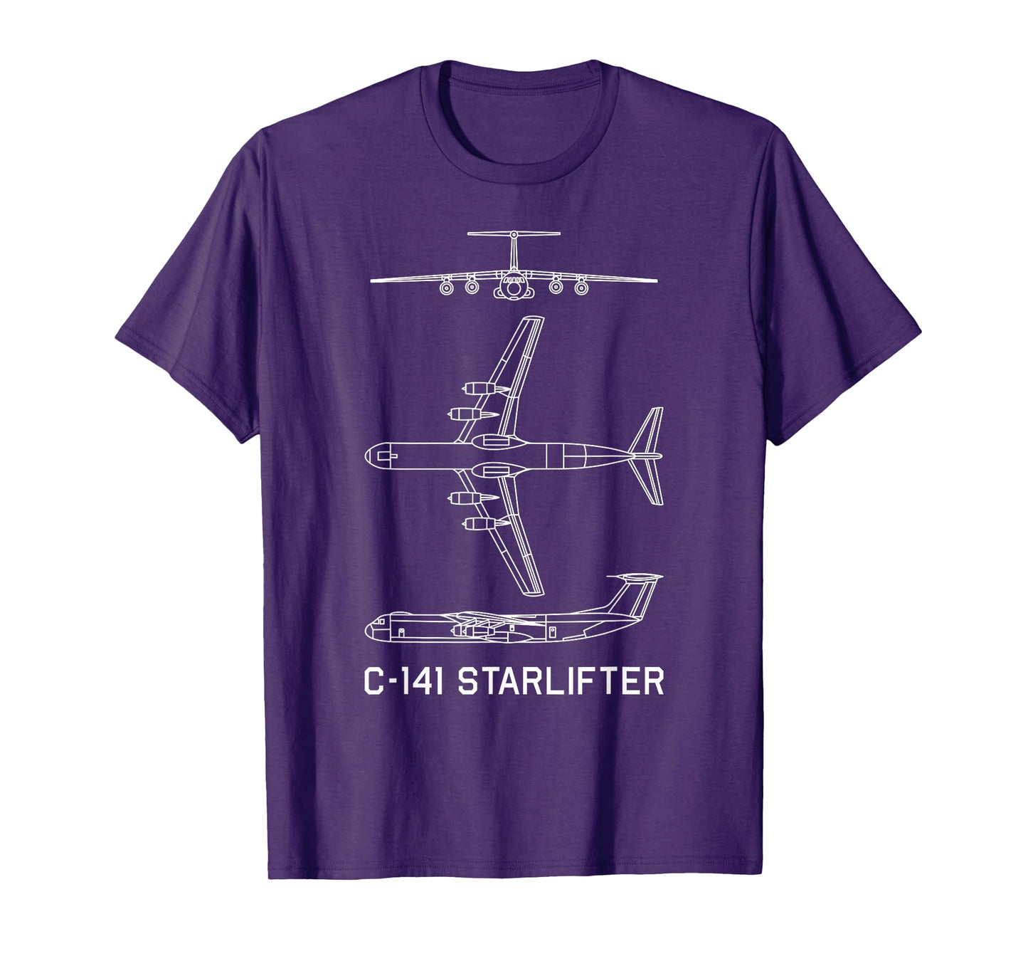 C-141 Starlifter American Plane Schedules T-Shirt