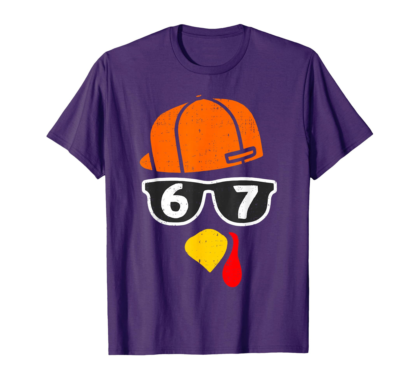 6 7 Six Seven Turkey Gen Z Alpha Meme Slang Teens Boys Kids T-Shirt