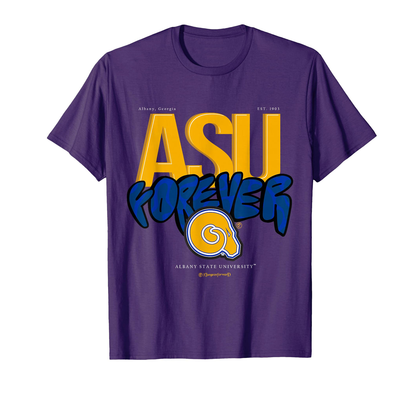 The Yard Essentials - Albany State University - ASU Forever T-Shirt