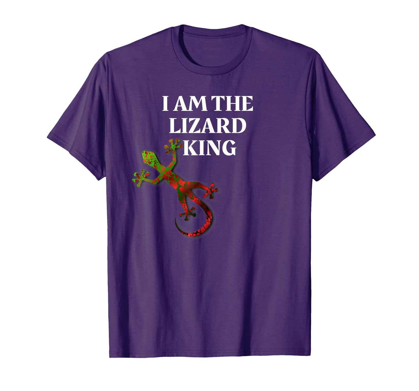 I Am The Lizard King Lizard Lover Tshirt T-Shirt