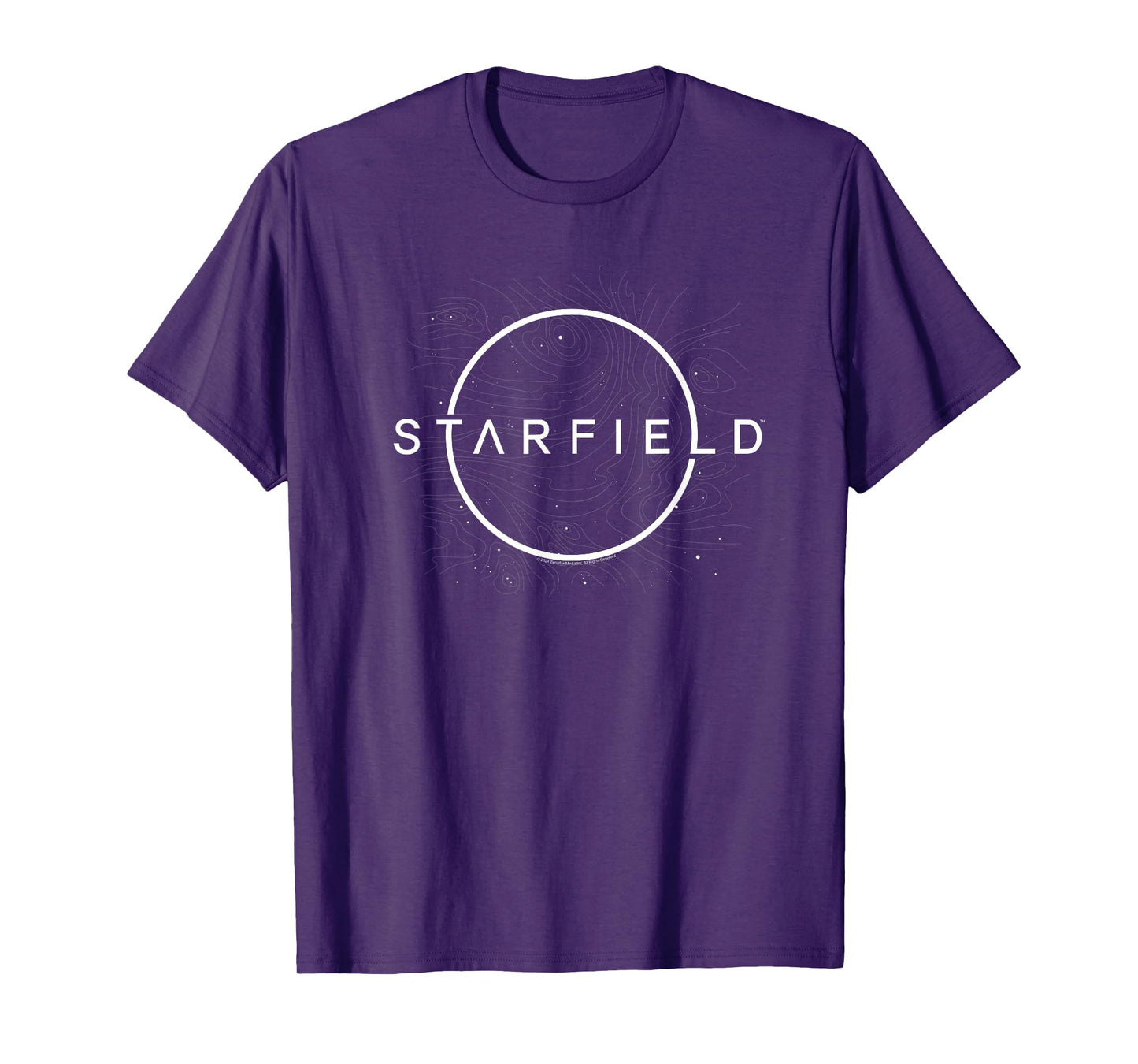 Starfield Planet Classic Logo Video Game T-Shirt