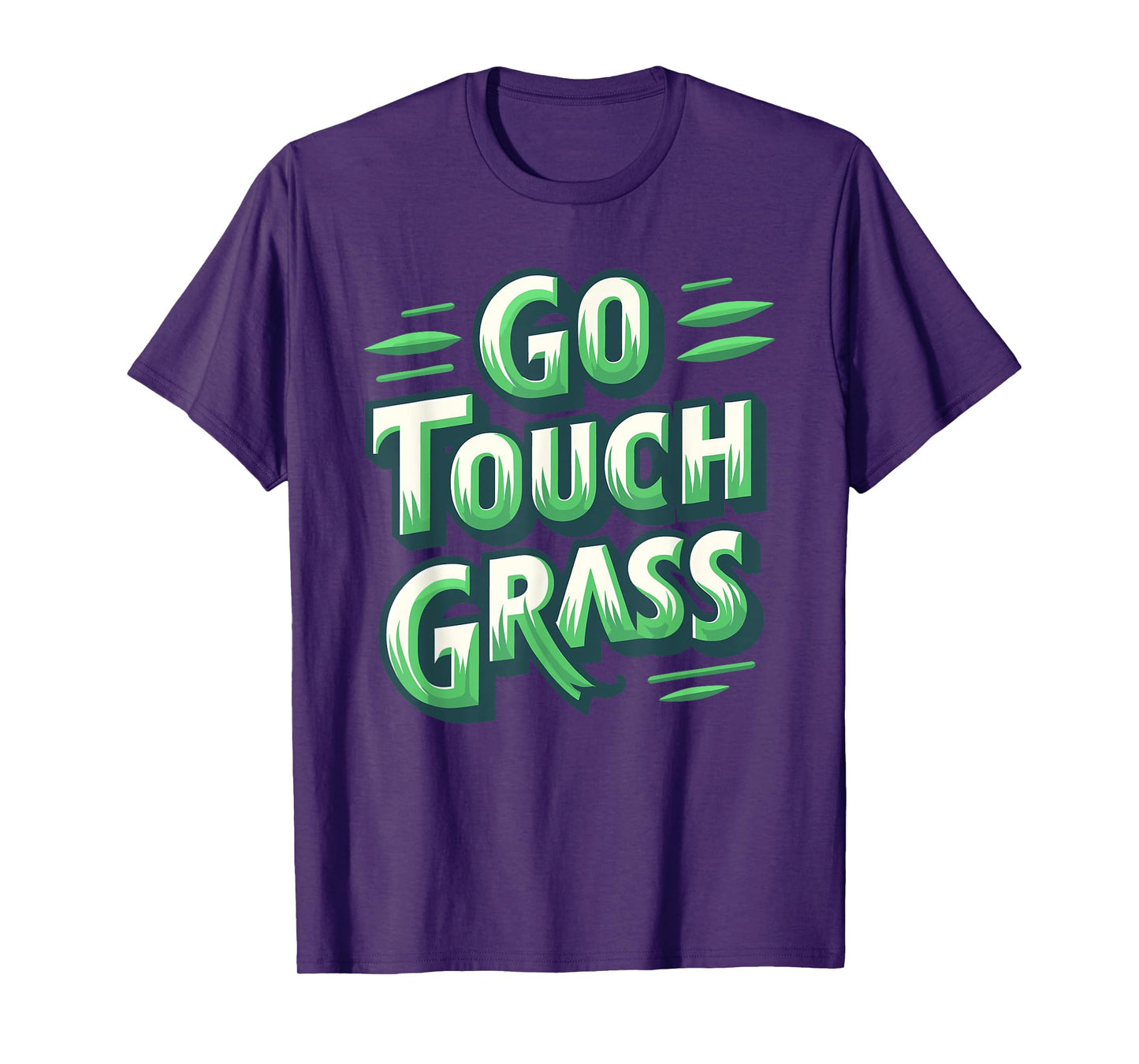 Touch Grass Funny Meme Gamer T-Shirt