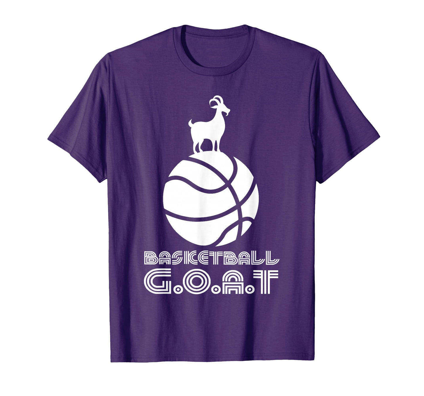 Funny Boys Basketball GOAT Kids Baller Youth Player Gift T-Shirt