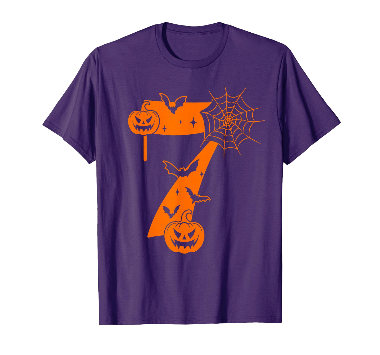 Fun Six Seven 6 7 Meme Design Couples Halloween T-Shirt