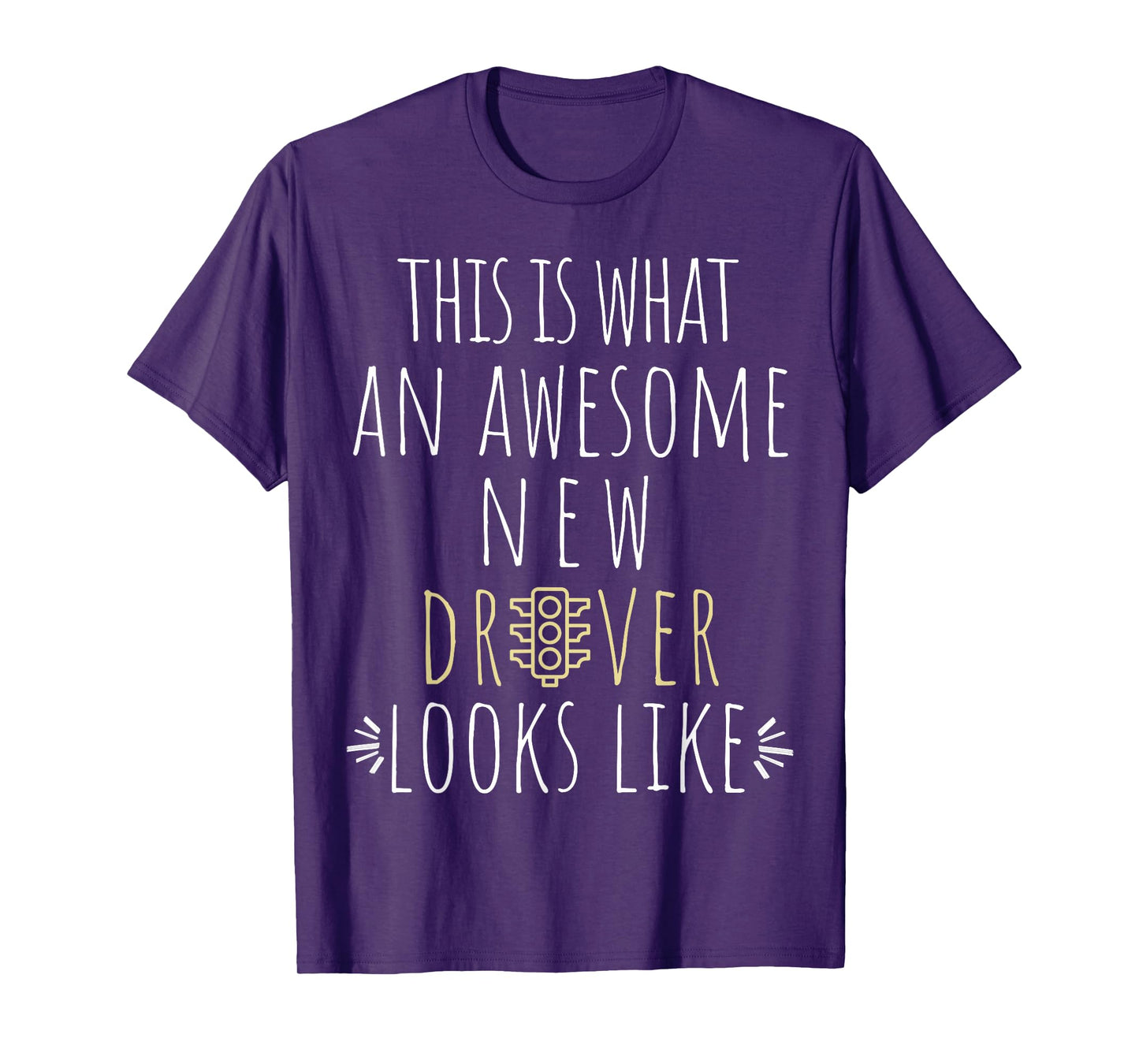 New Drivers License Passed Road Test Funny Quote Driving T-Shirt