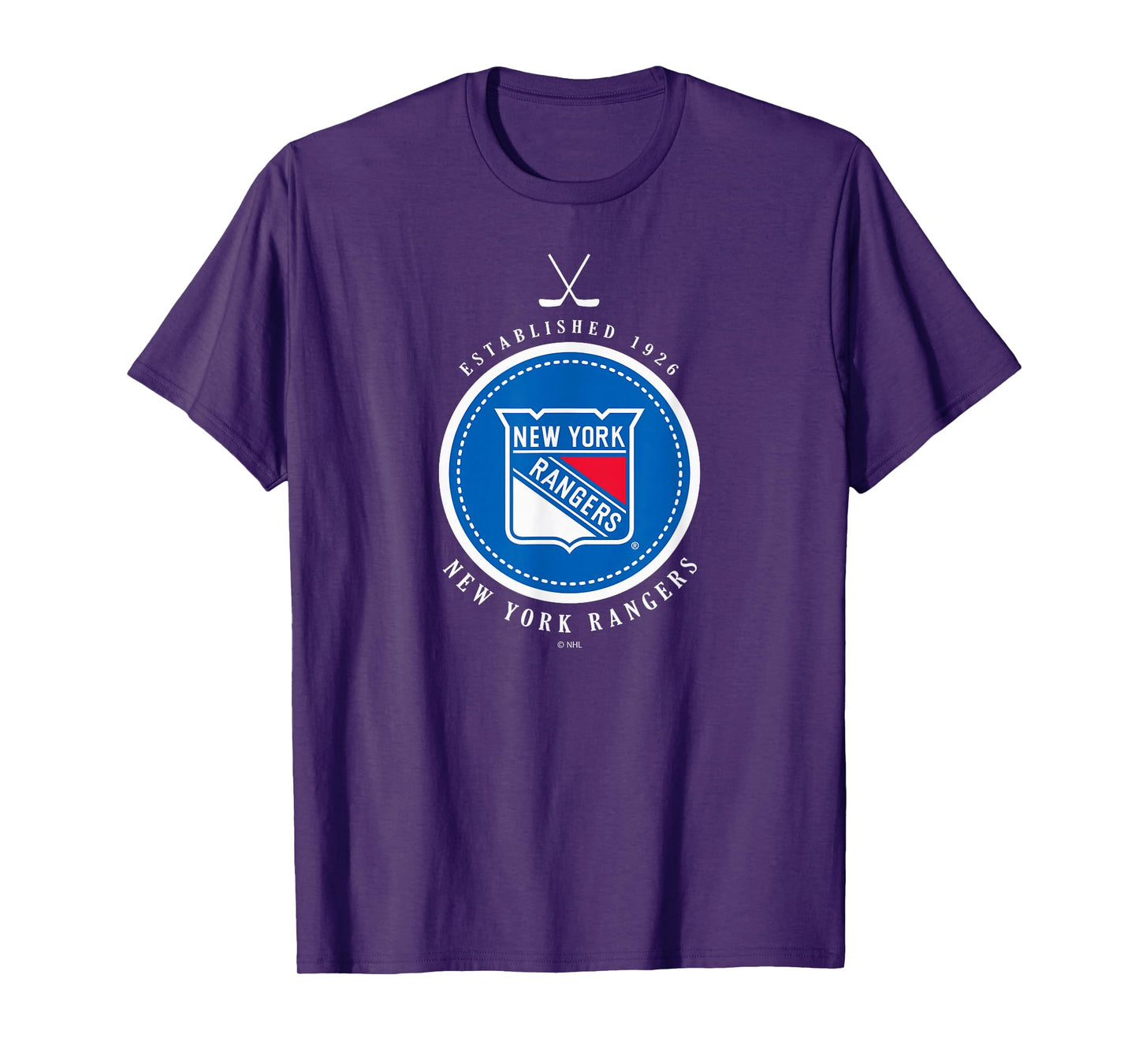 New York Rangers Est 1926 Black Officially Licensed T-Shirt
