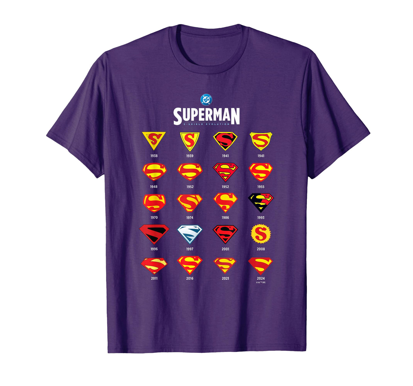 Superman S-Shield Evolution T-Shirt