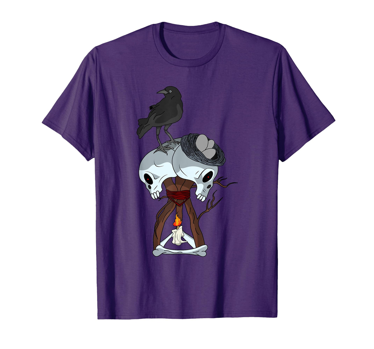 Skull hex Crow video game T-Shirt