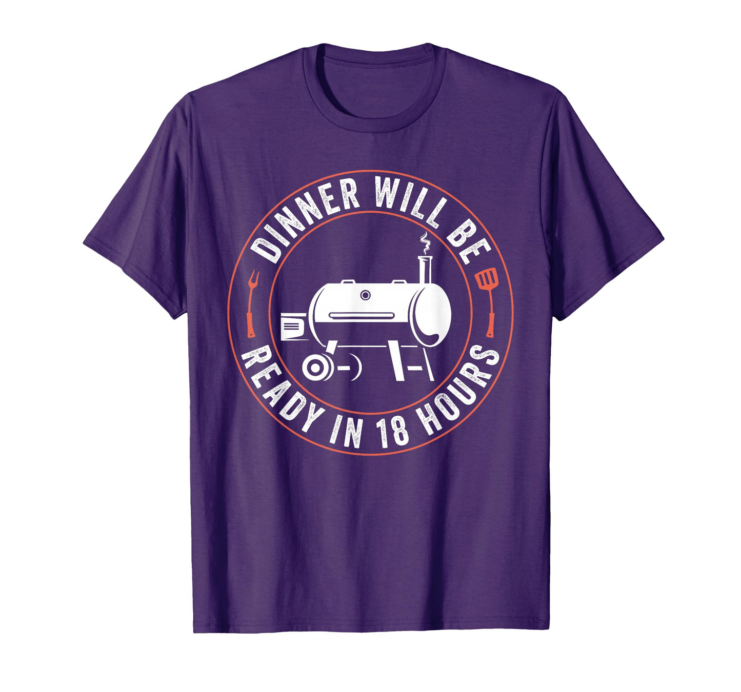 Bbq Dad Funny Smoking Meat Smoker Barbecue Dad Apparel T-Shirt
