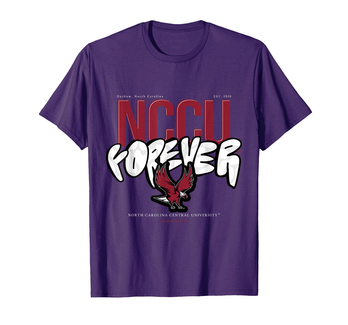 The Yard Essentials - North Carolina Central - NCCU Forever T-Shirt