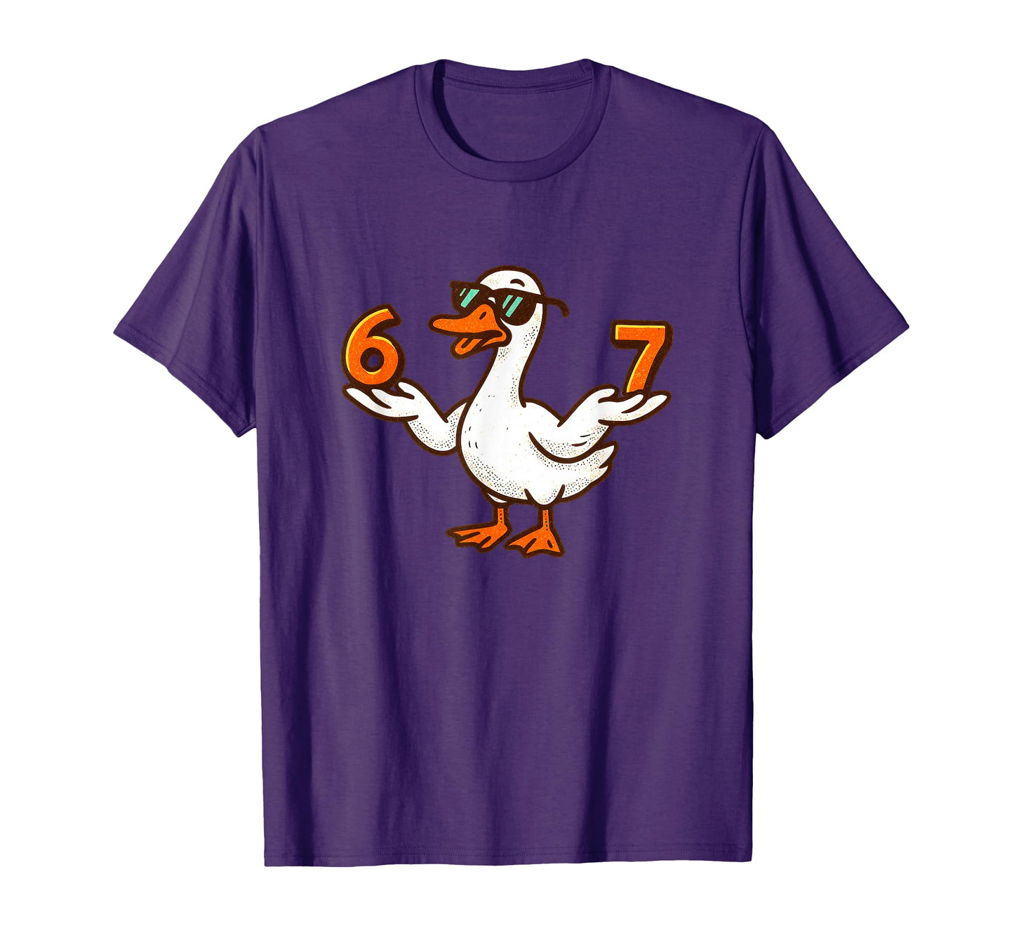 67 Meme Silly Goose 6 7 Funny Six Seven 6-7 Gen Alpha Slang T-Shirt