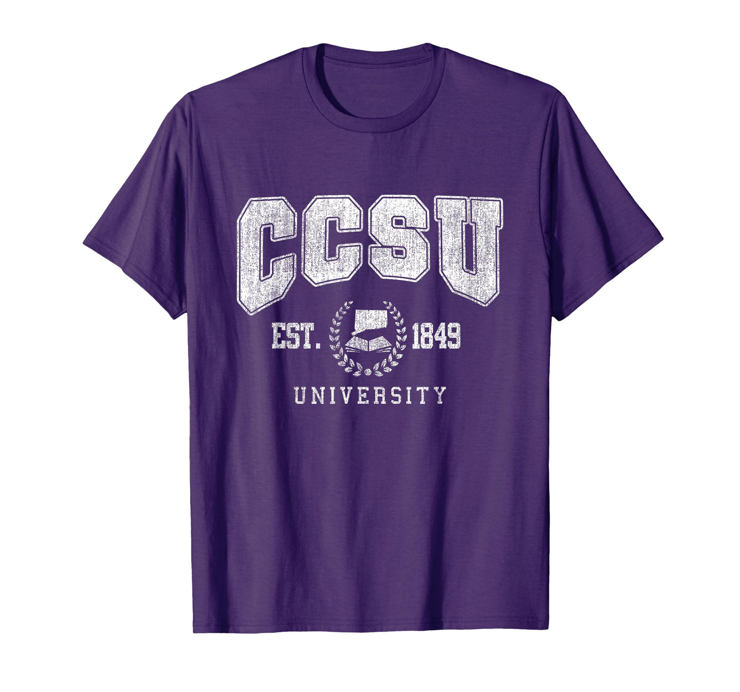 Womens CCSU Arch Retro for Tee Men Women T-Shirt
