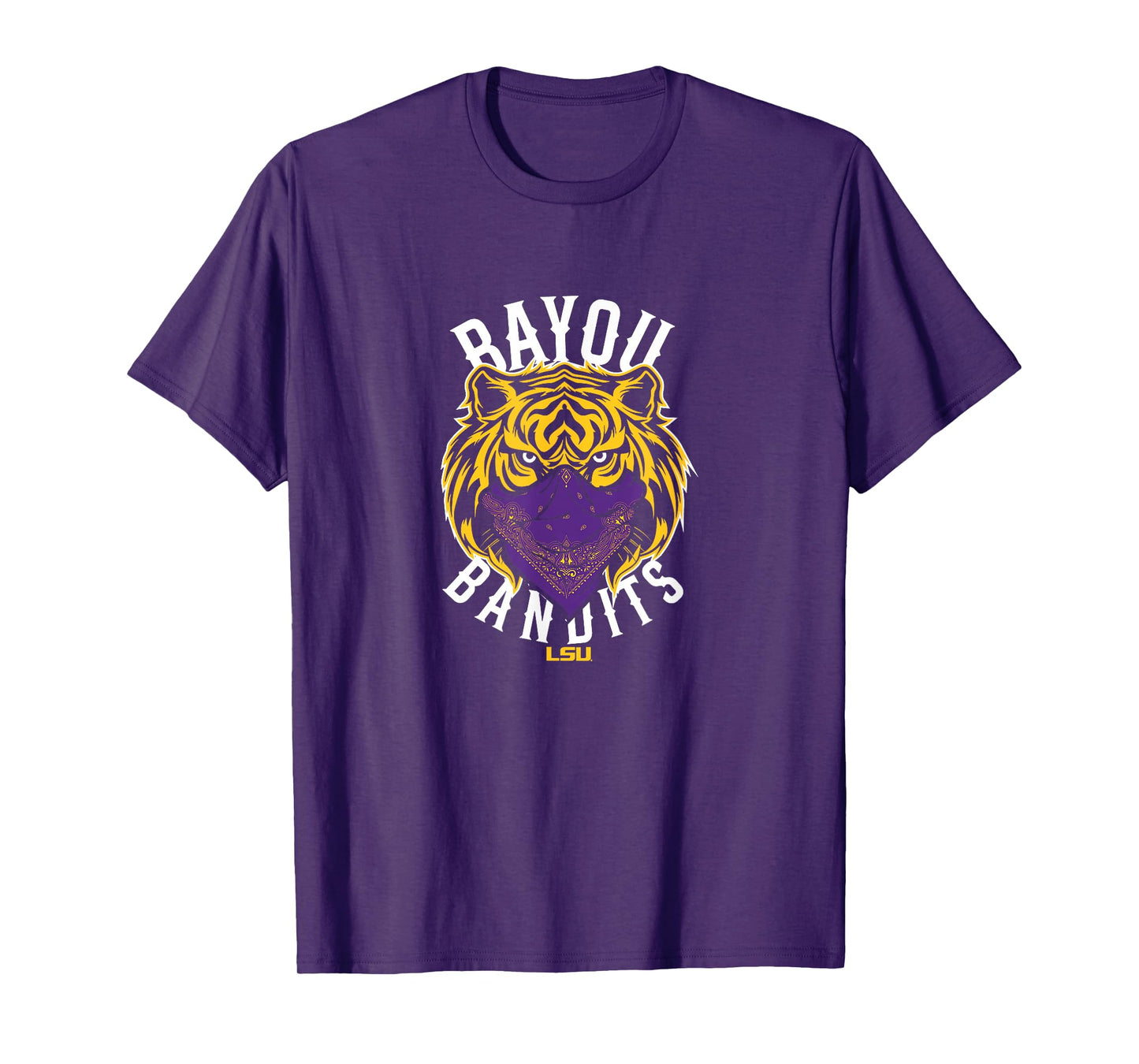 LSU Football - Bayou Bandits - LSU Tigers T-Shirt