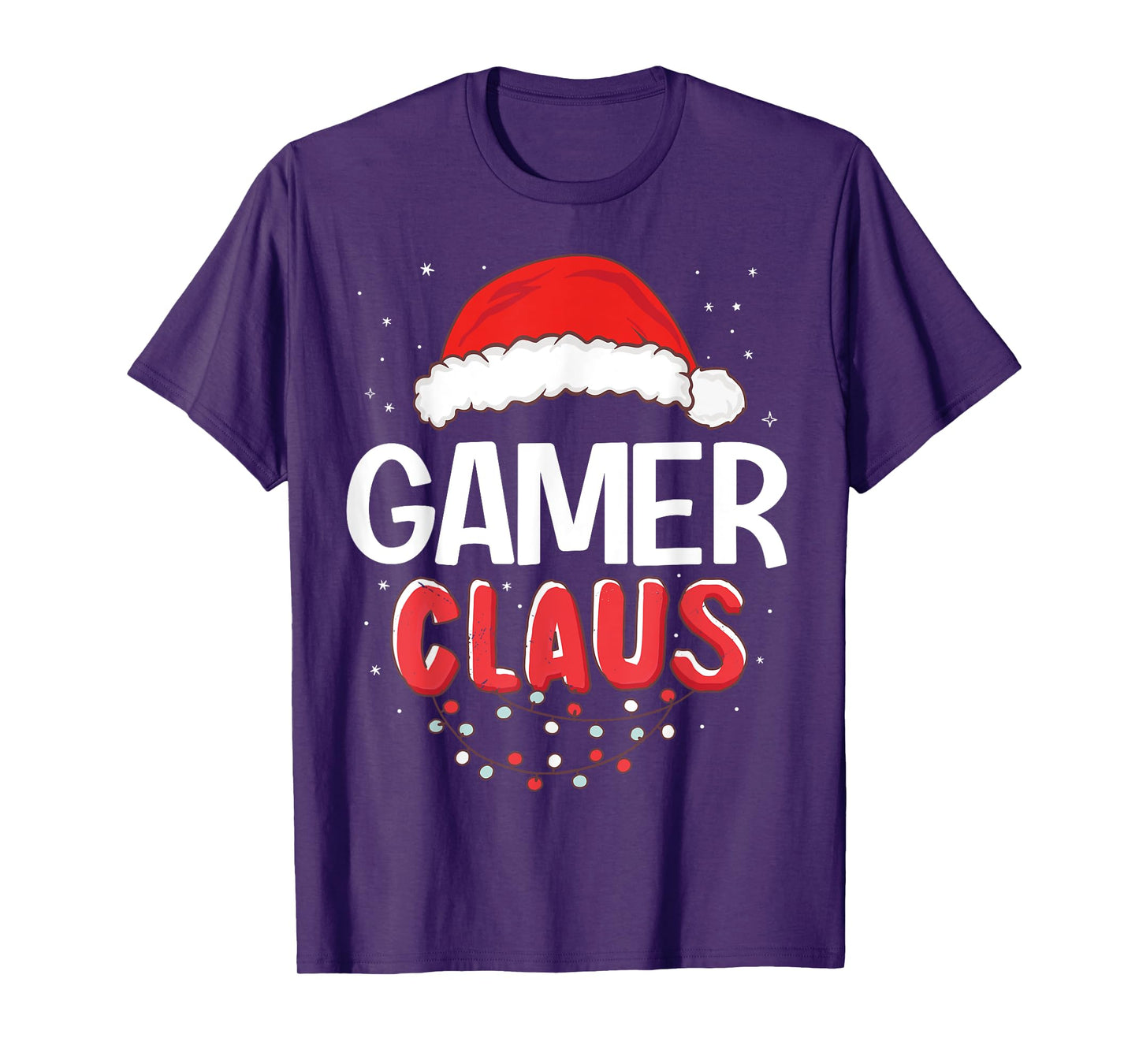 Gamer Santa Claus Christmas Matching Costume T-Shirt