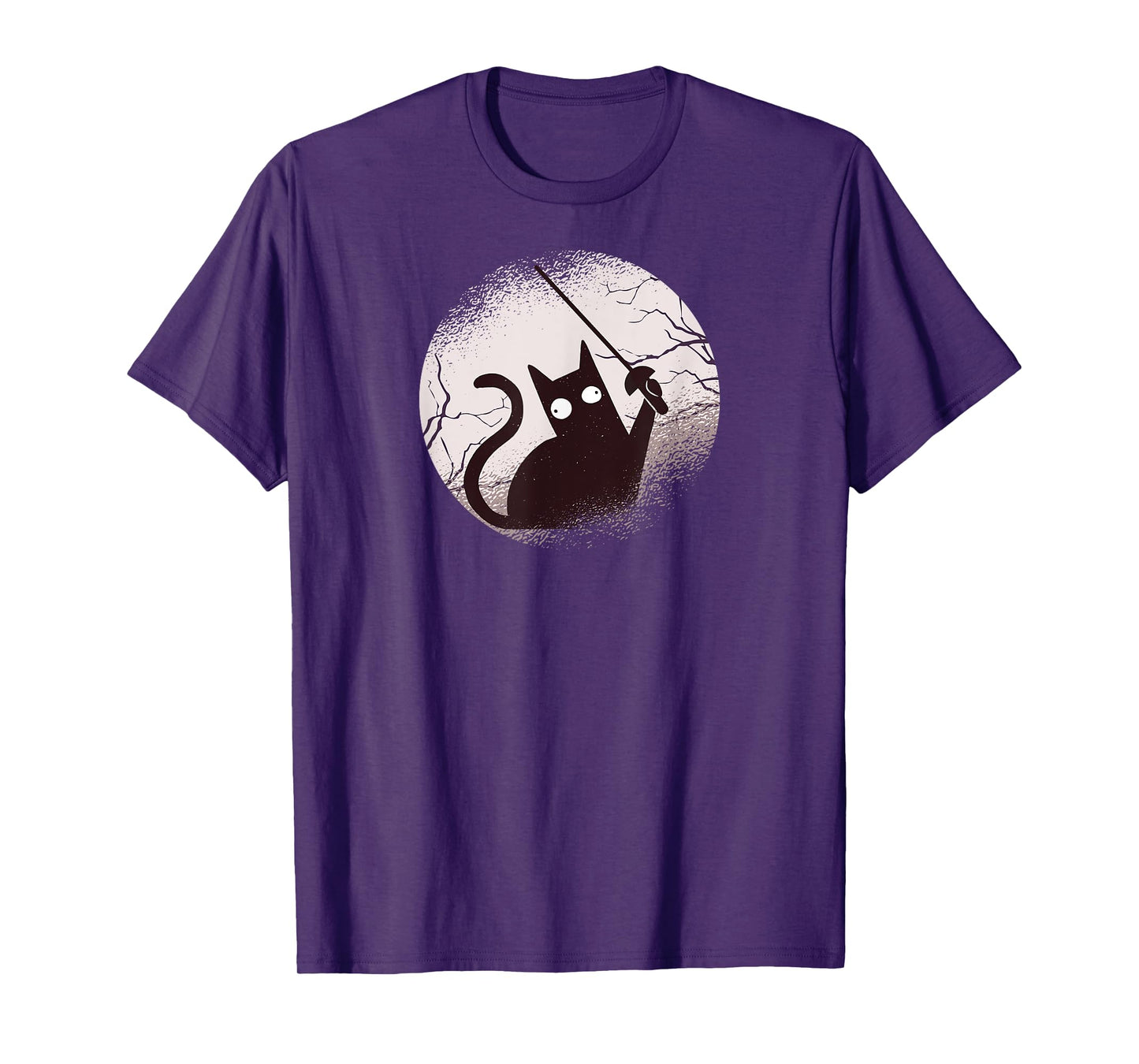 Fencing Game gamer fencer sport fencing Cat T-Shirt