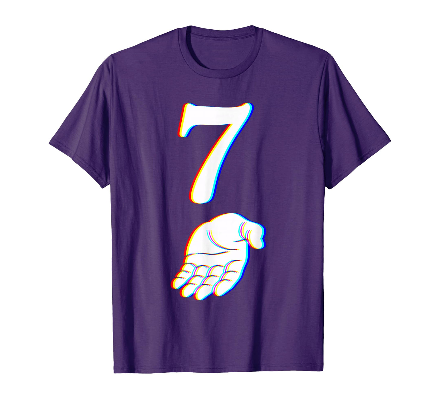 Number 7 Matching 67 Meme Halloween Costume Men Women Kids T-Shirt