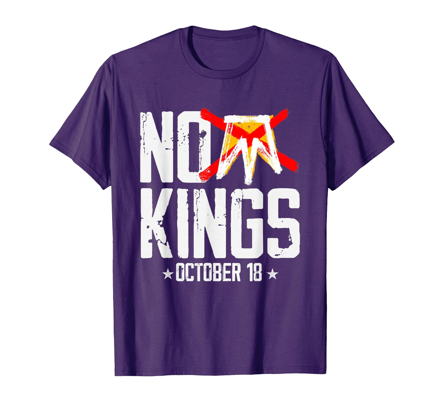 No Kings October 18 No Kings Day T-Shirt