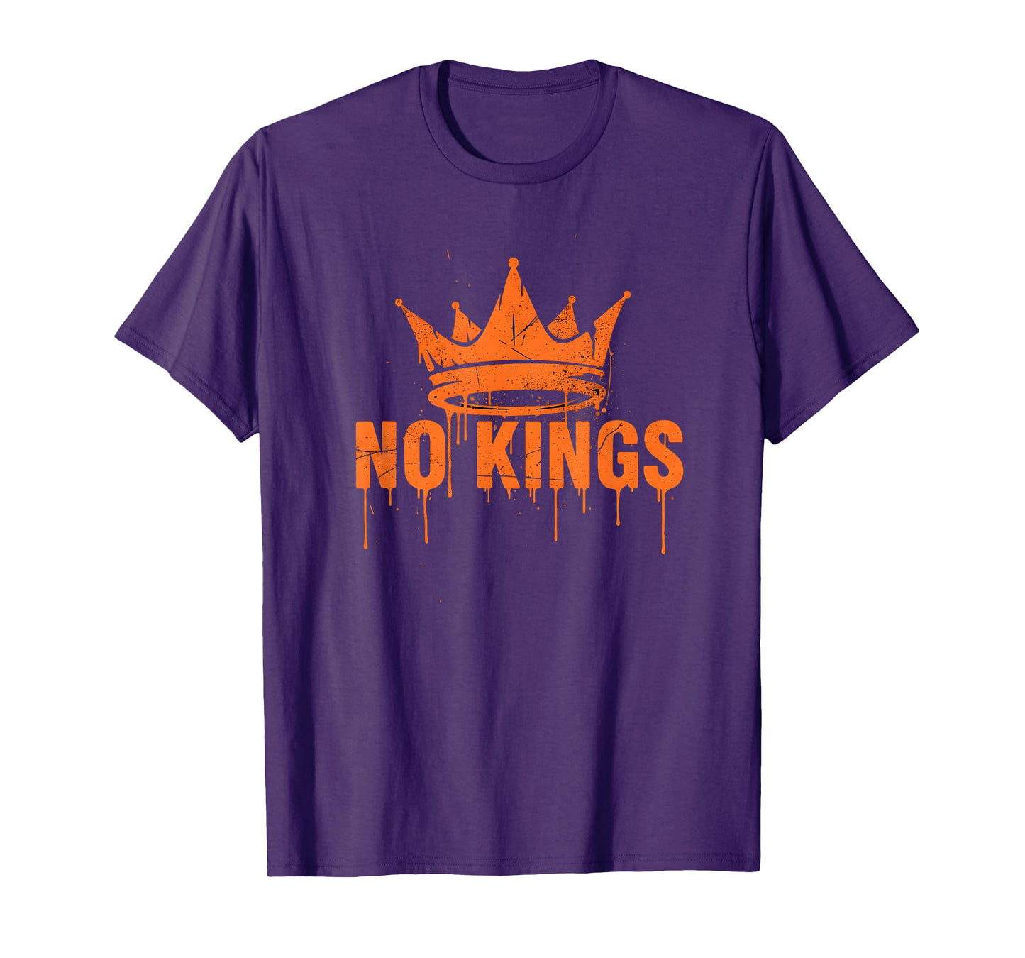 No Kings Protest Democracy No Kings in America Patriotic T-Shirt