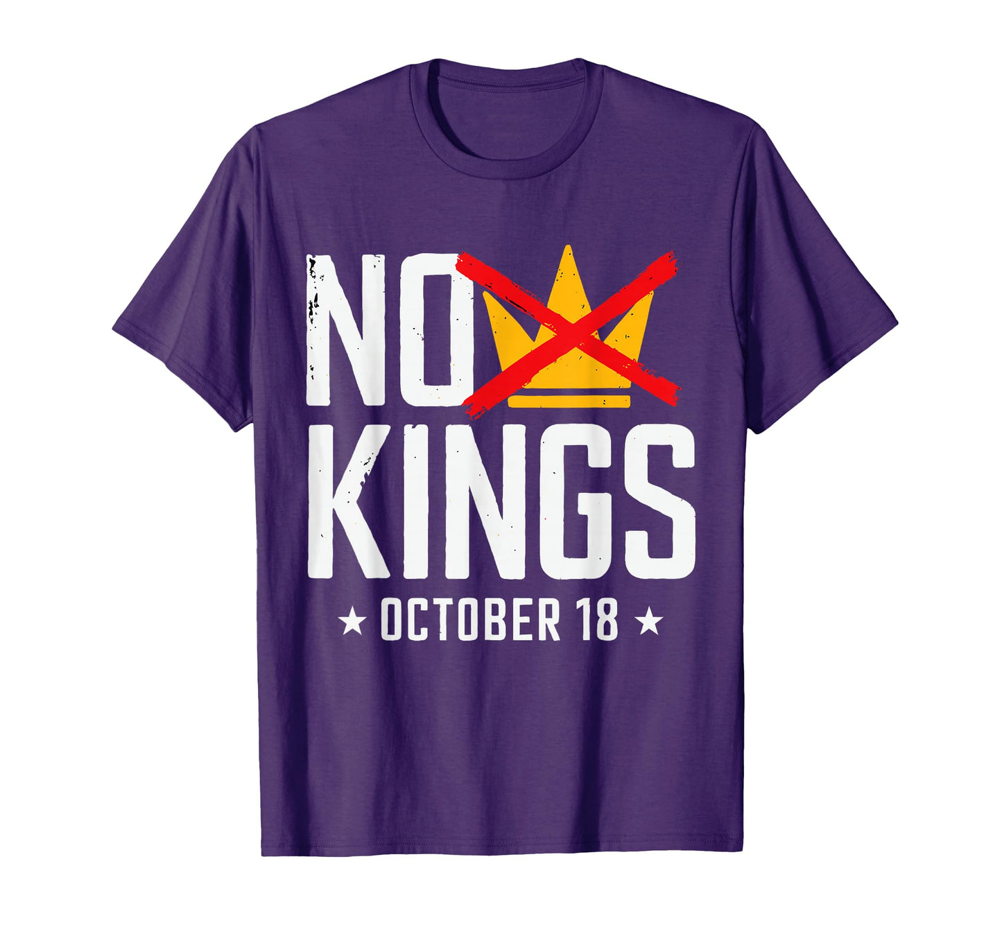 No King Patriotic Freedom for Men Women Gifts T-Shirt