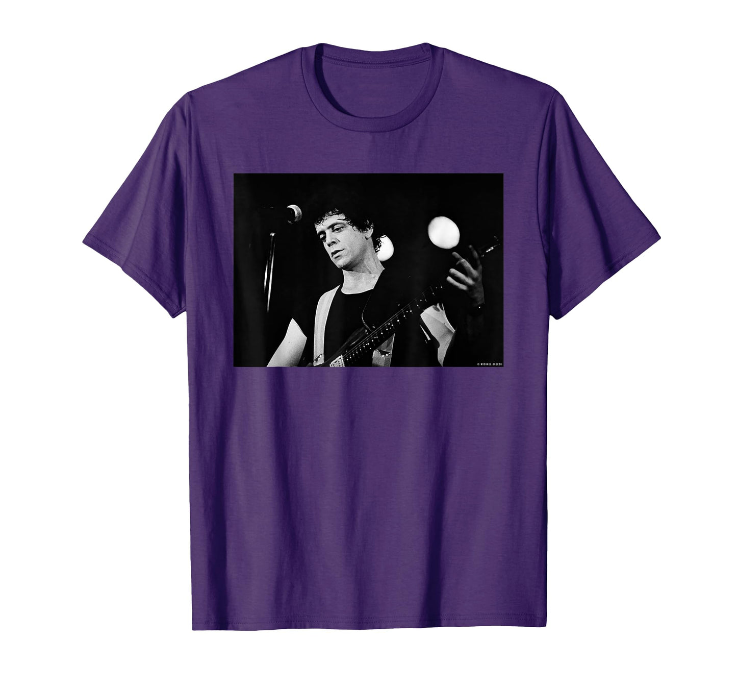 Lou Reed Live in Boston 1980 by Michael Grecco T-Shirt