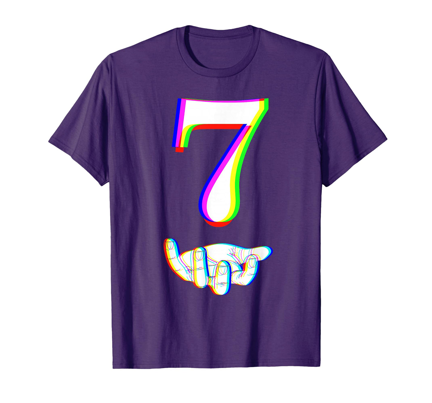 Number 7 Matching 67 Meme Halloween Costume Men Women Kids T-Shirt