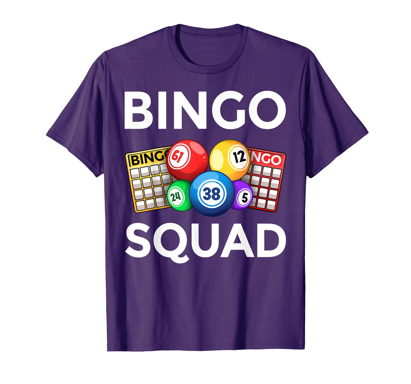 Cute Bingo Designs For Men Women Bingo Lovers Players Casino T-Shirt