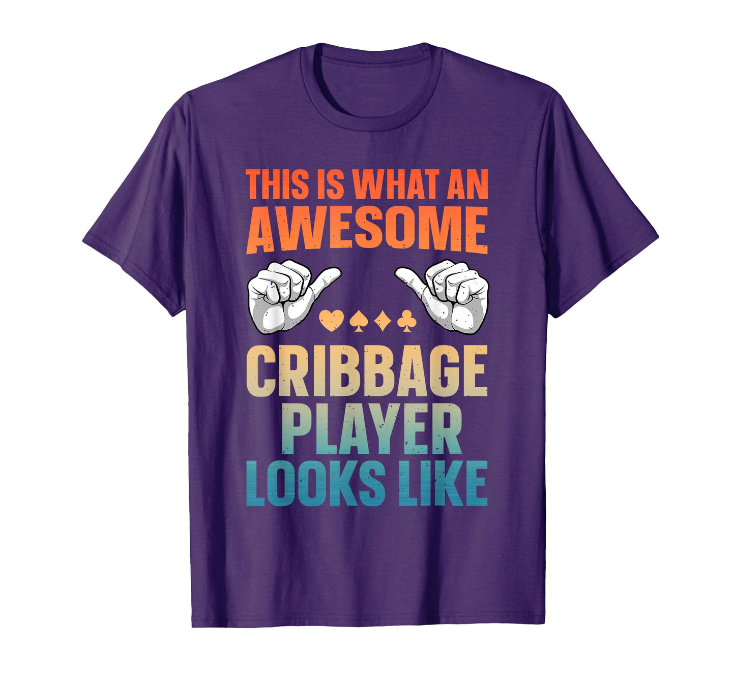 Cribbage Art For Men Women Cribbage Board Cribbage Players T-Shirt