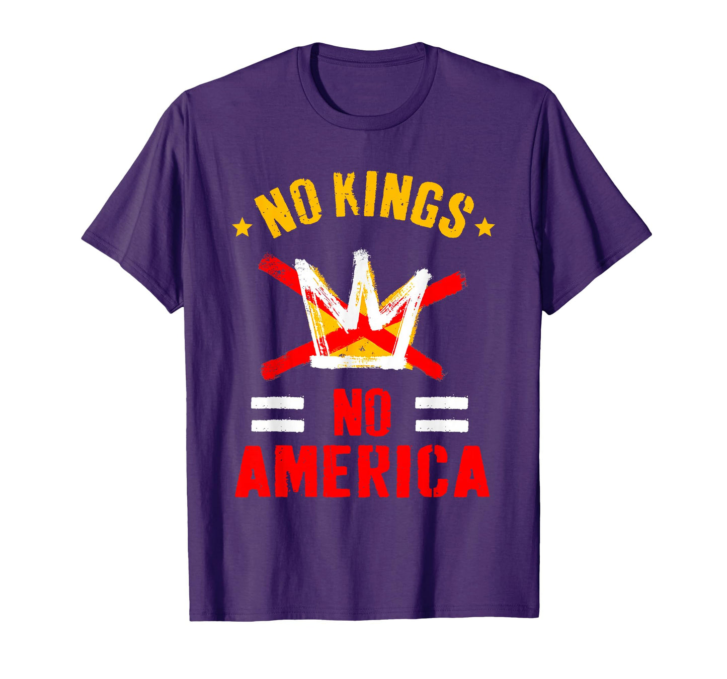 No Kings No America Shirt No Kings October 18 Vintage T-Shirt