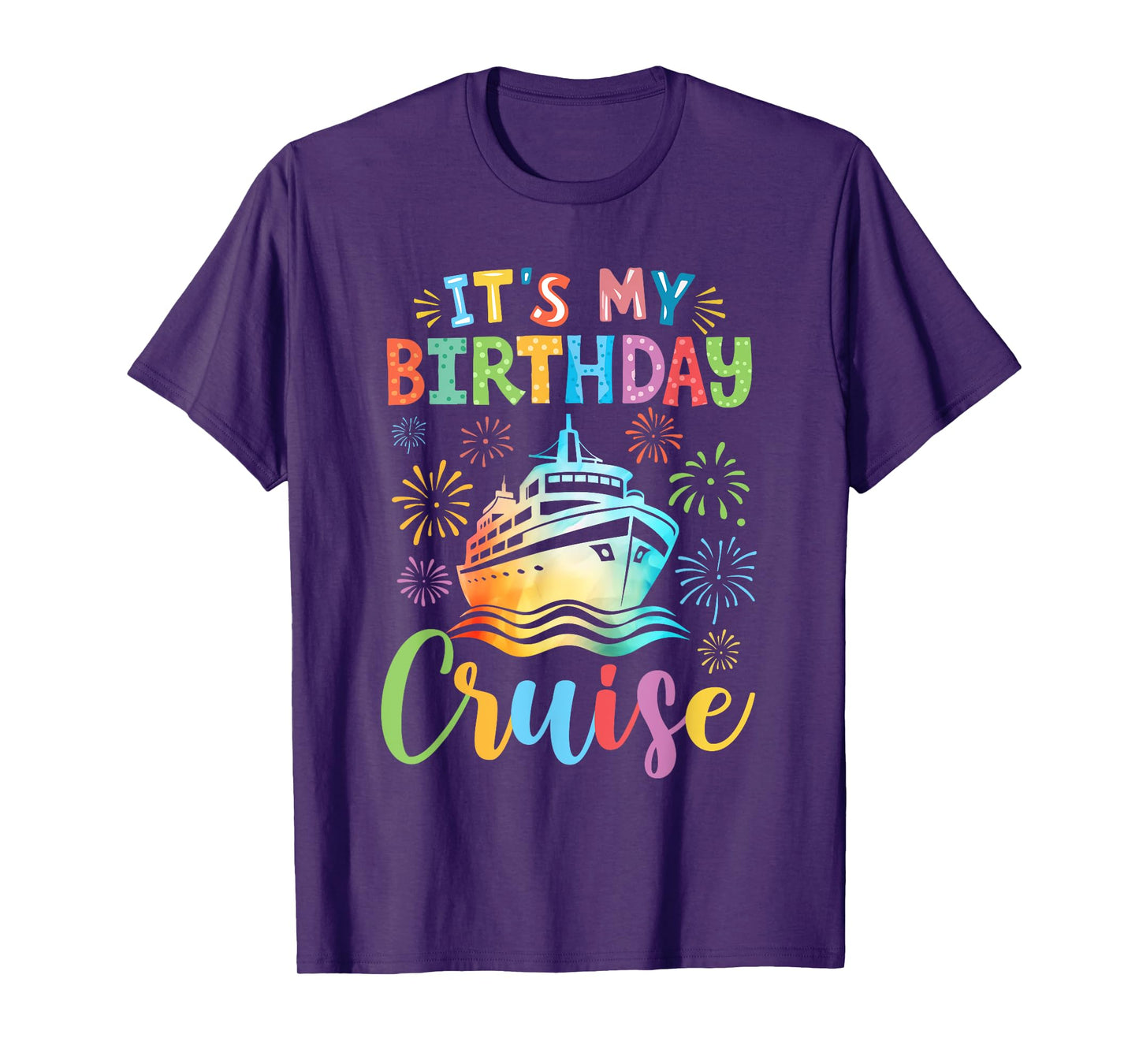 It's My Birthday Cruise Cruising Vacation Birthday Trip T-Shirt