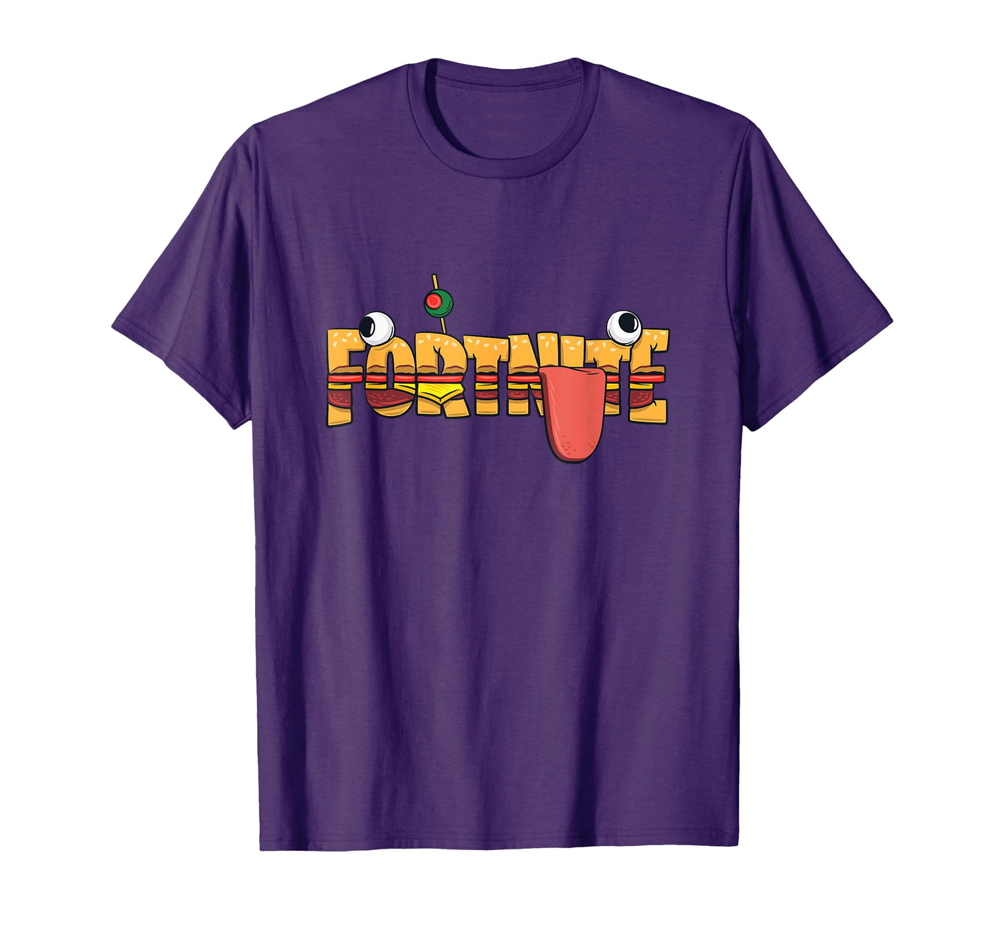 Fortnite Durr Burger Stylized Logo T-Shirt