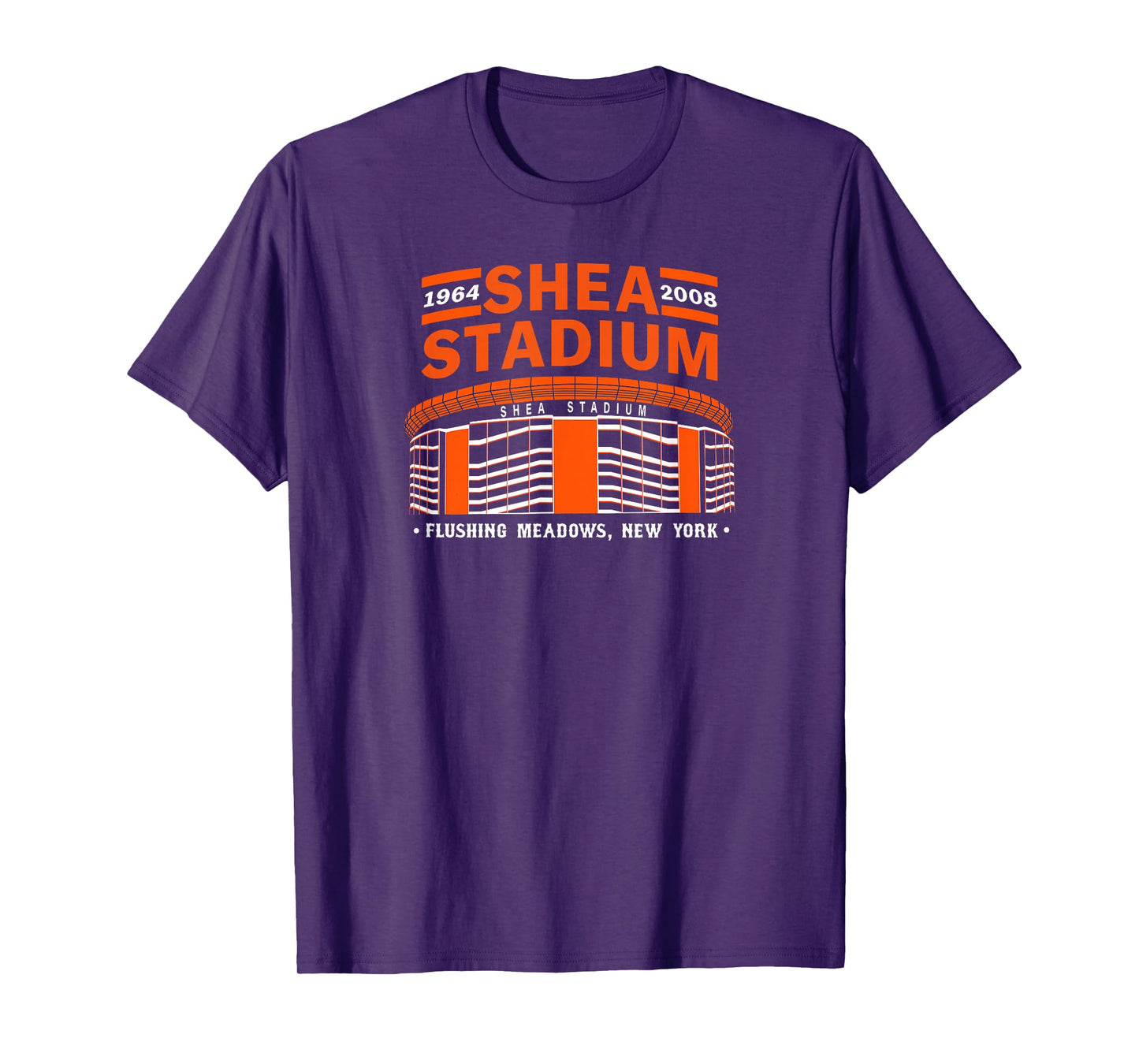 Shea Stadium New York Flushing Meadows Vintage Sports T-Shirt