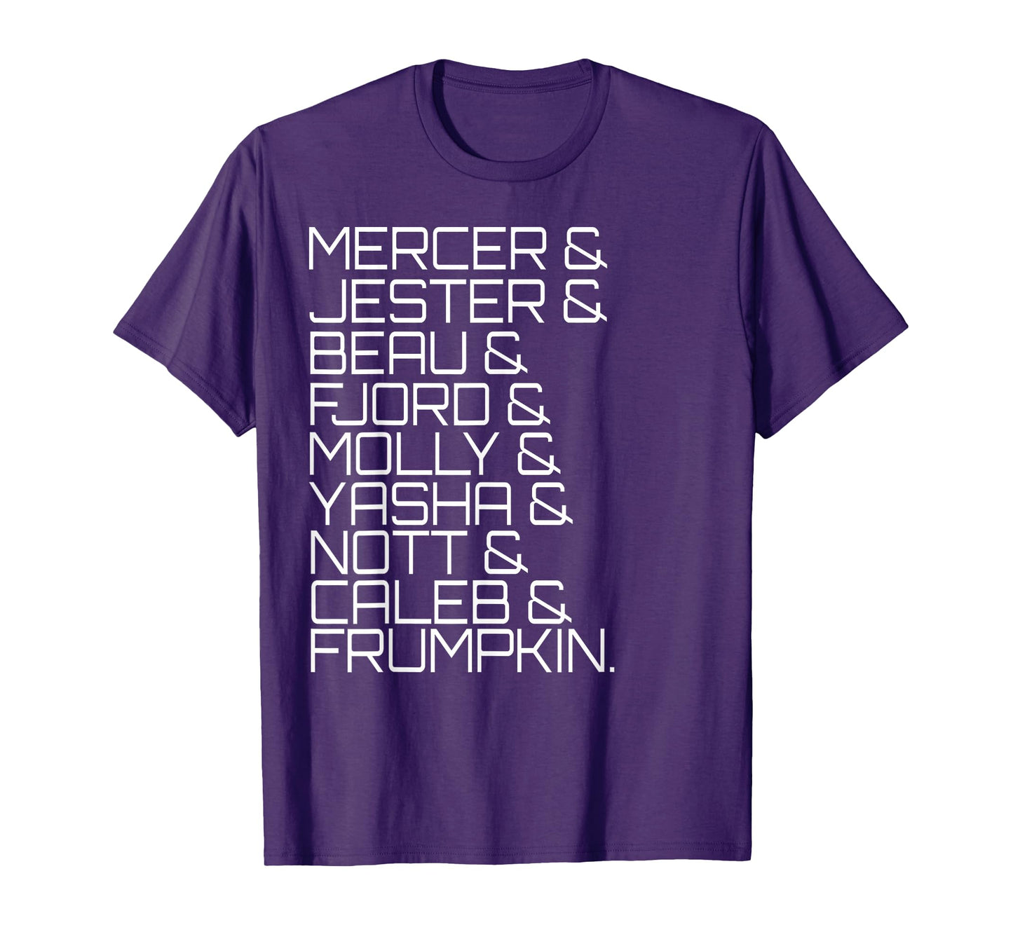 Character List Second Campaign Shirt T-Shirt