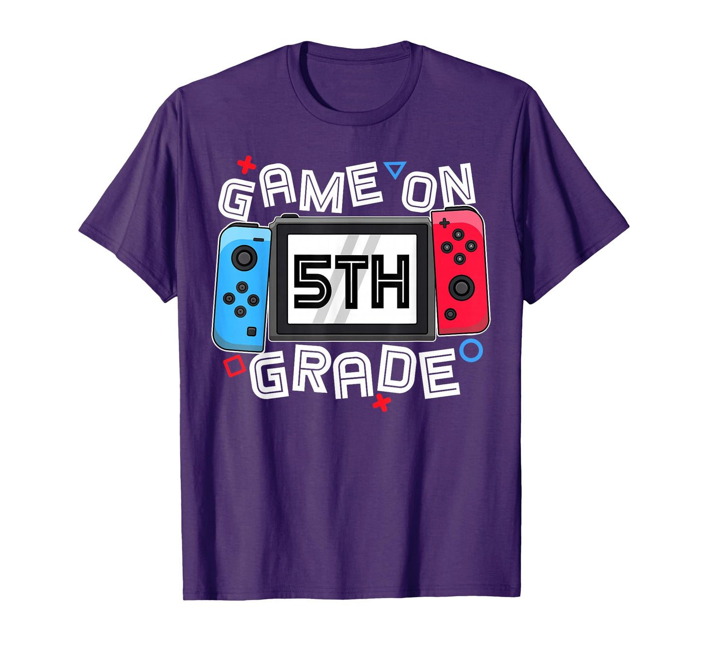 Game On 5th Grade Back To School Video Gamer Boys Kids T-Shirt
