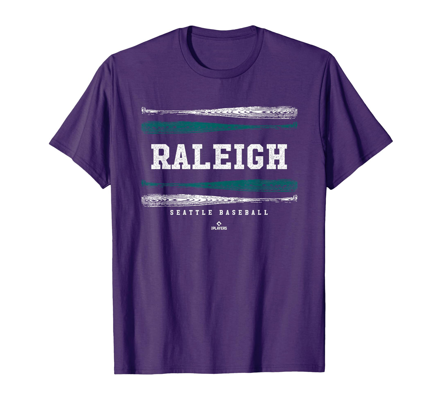 Vintage Baseball Bat Gameday Cal Raleigh Seattle MLBPA T-Shirt