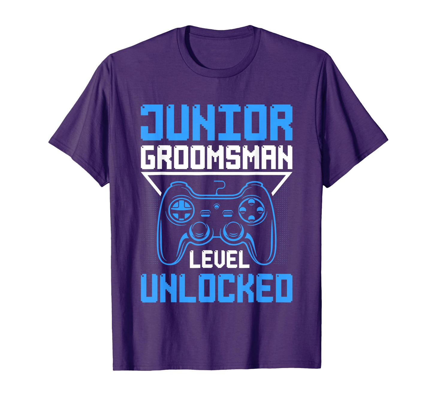 Cute Junior Groomsman Gaming Wedding Party Jr Boys Gift T-Shirt