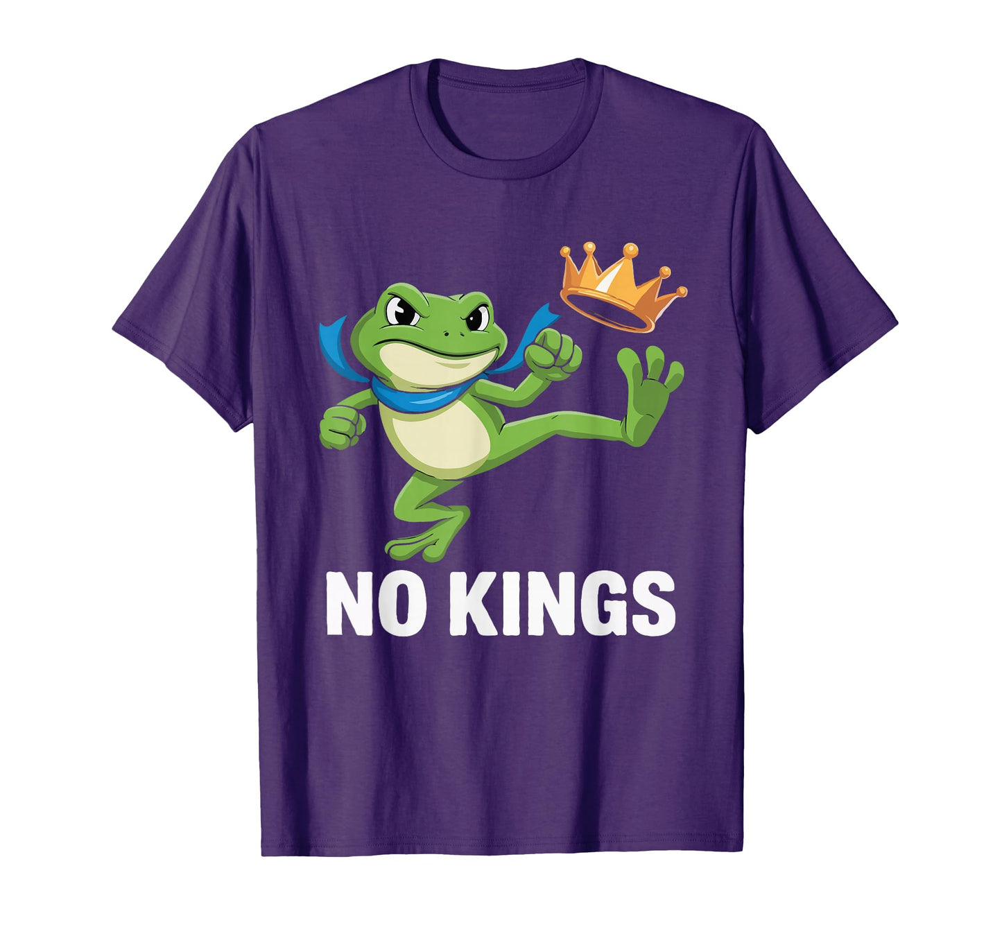 No Kings Men Women Portland Frog Protest T-Shirt