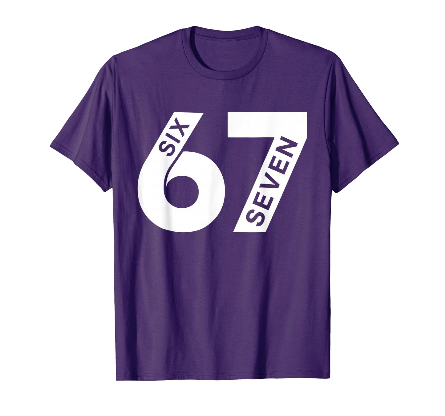 Number 67 Matching Six Seven 6 7 Meme 6-7 Costume T-Shirt