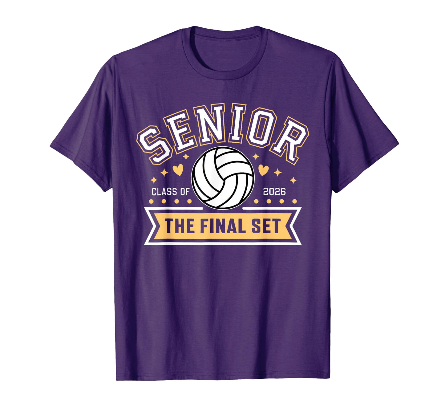 Senior Mom Class of 2026 Volleyball The Final Set T-Shirt