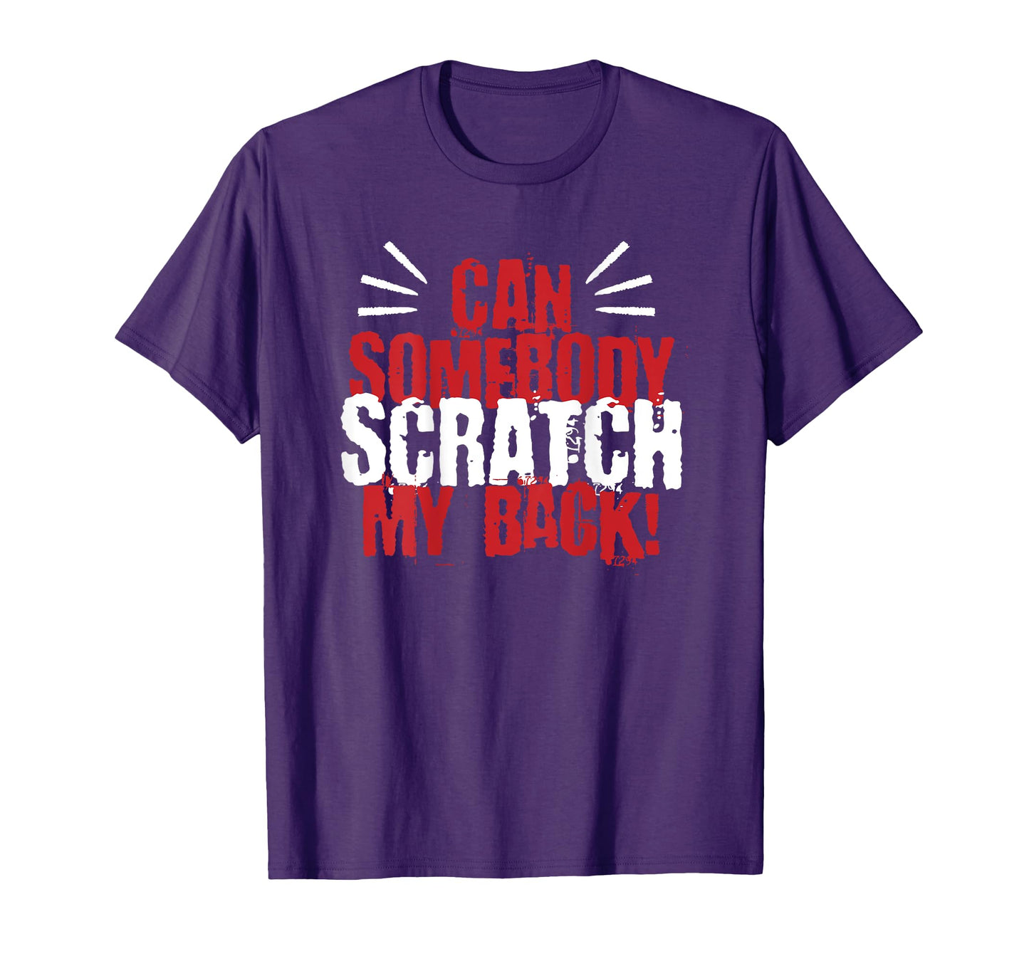 Scratch My Back I Back Scratching Child Father Mother Fun T-Shirt