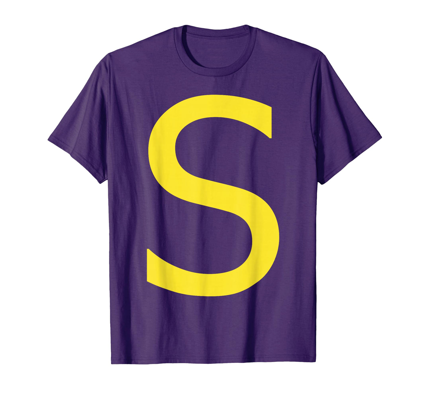 Letter S Funny Group Matching Halloween Costume T-Shirt