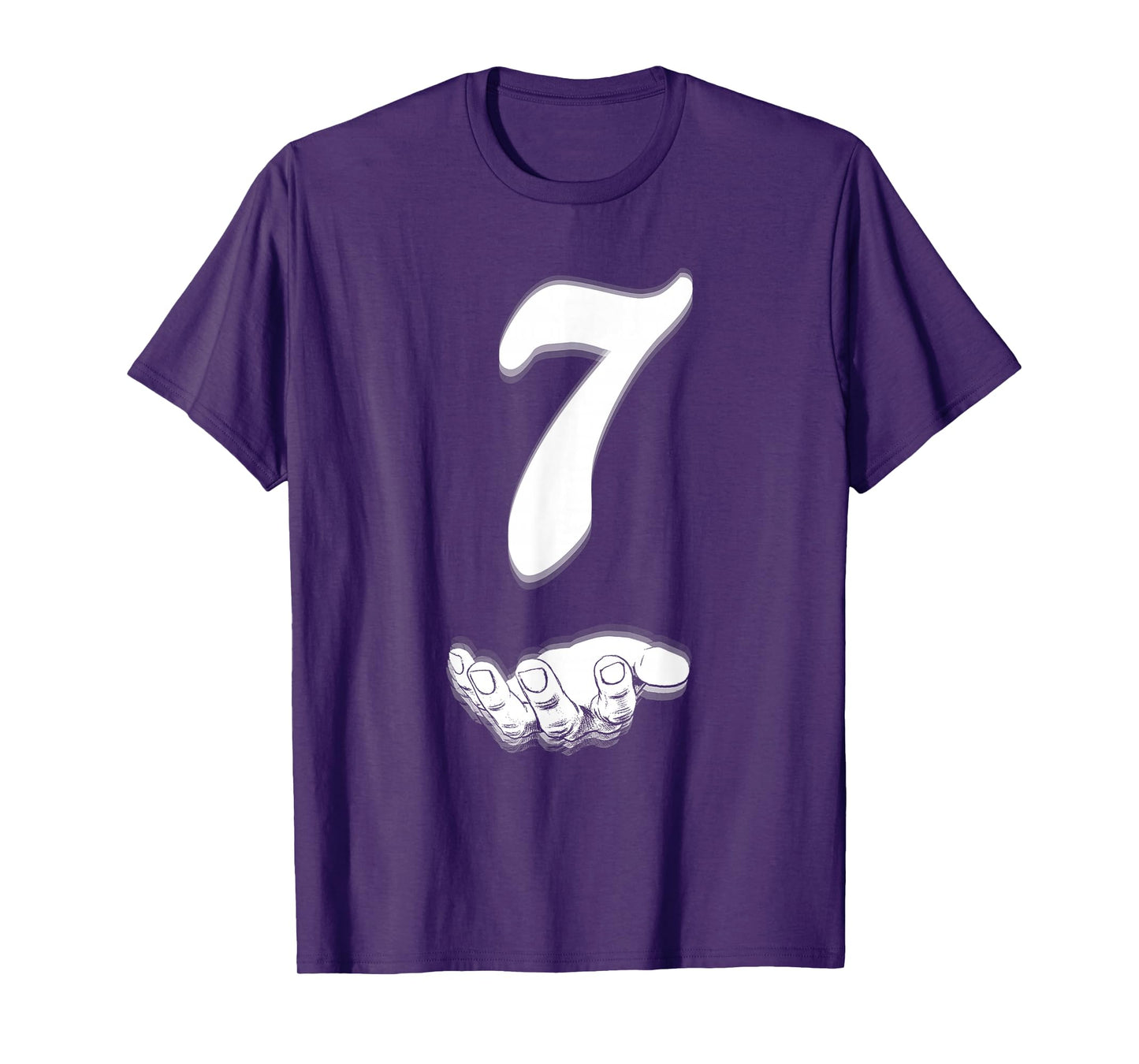 Funny Six Seven Meme 6 7 Halloween Costume Matching 7 T-Shirt