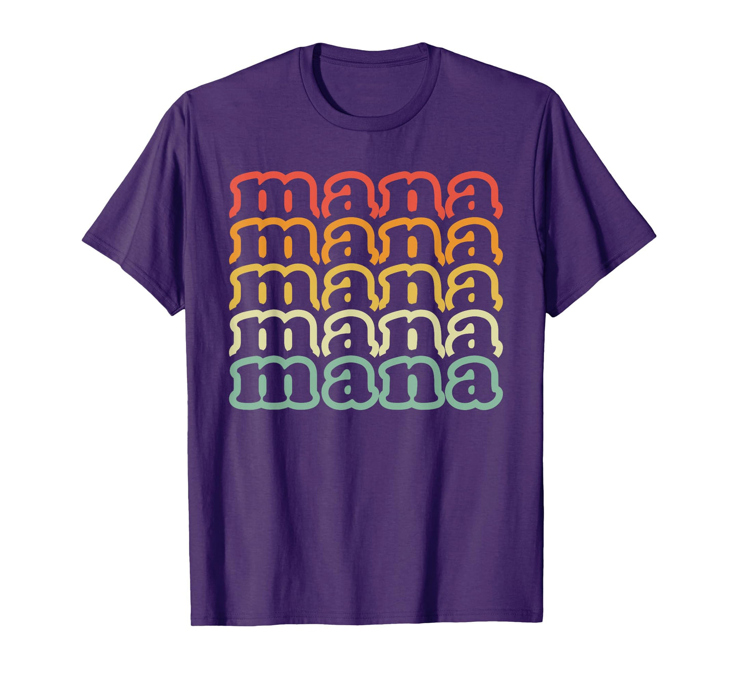Mana Vintage Retro Mana T-Shirt
