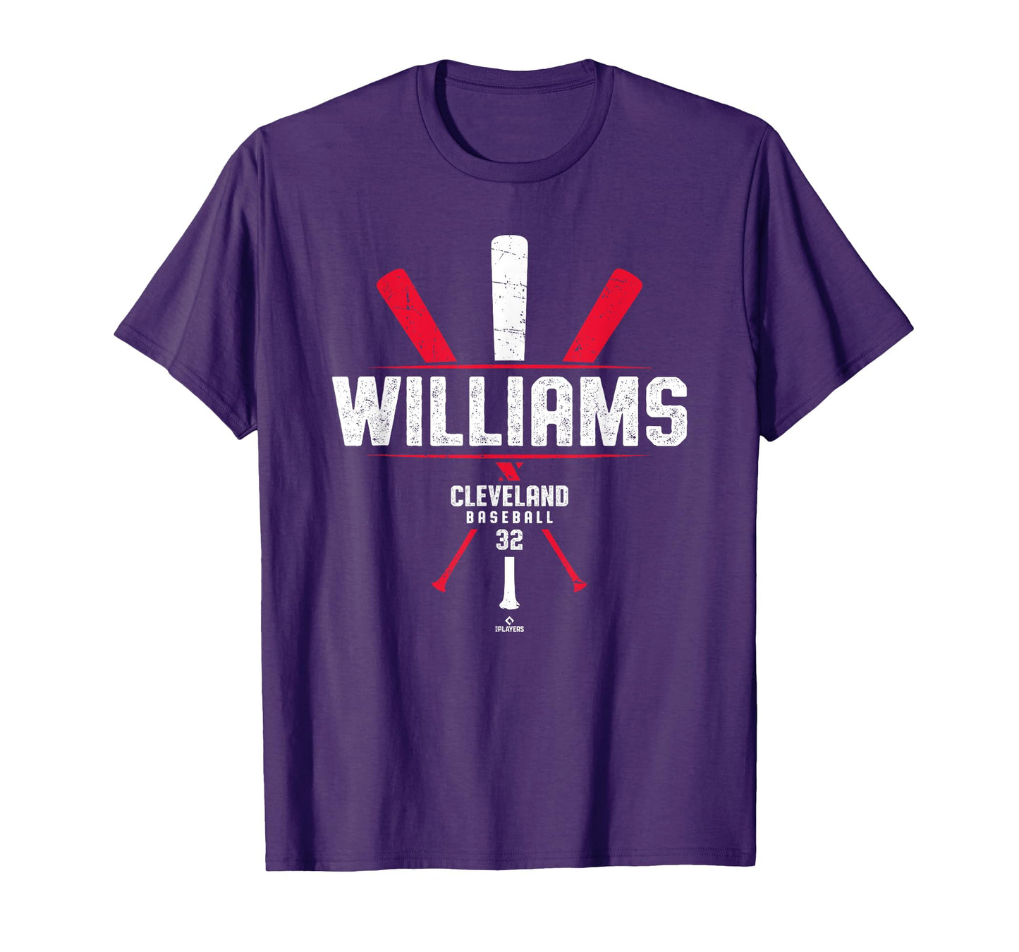 Vintage Baseball Bat Gameday Gavin Williams Cleveland T-Shirt