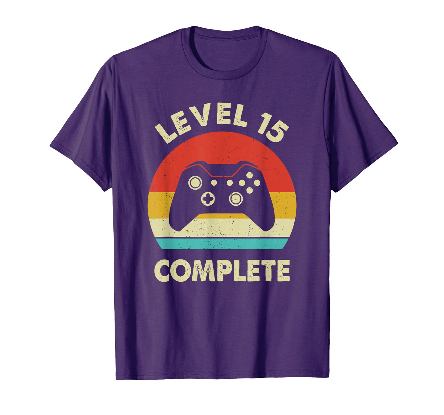 Level 15 Complete - 15th Wedding Anniversary For Couples T-Shirt